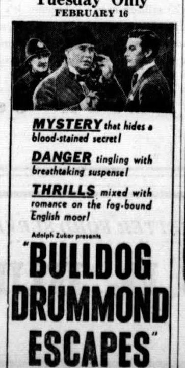 Photo for Bulldog Drummond